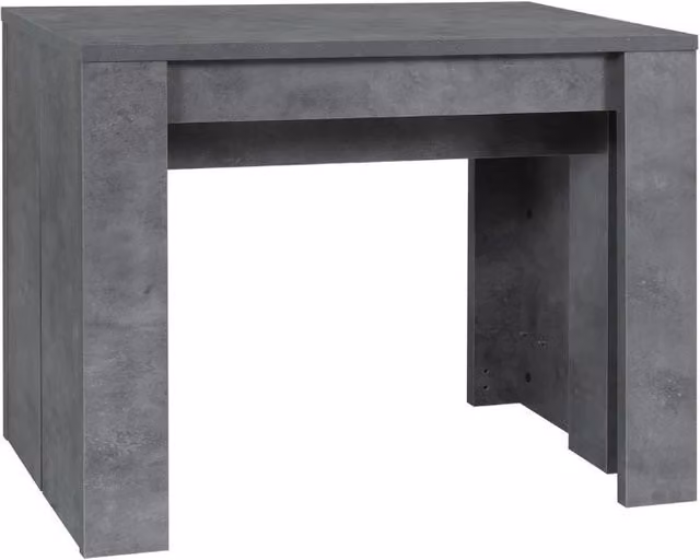 Consolle Allungabile 78,5x54/252x78 cm Baku cemento
