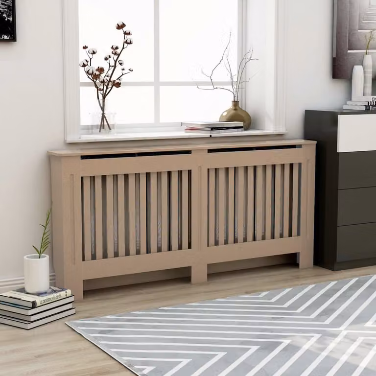 The Living Store Rivestimento per radiatori 172x19x81 cm MDF