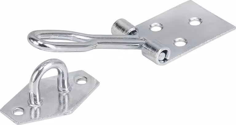 VORMANN, cestino in filo metallico l.80mm l.22mm STA blu zincato con piastra ad occhiello - 000080080Z