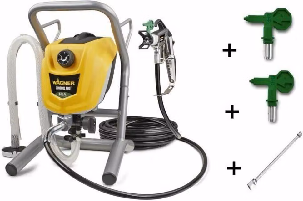 Pistola a spruzzo airless Wagner Airless HEA Control Pro 250M + 2 ugelli + prolunga