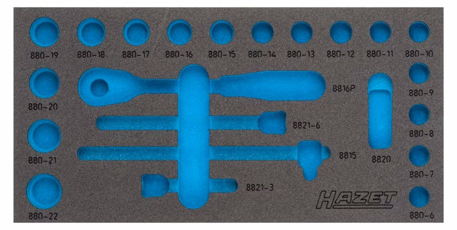 HAZET Inserto in schiuma morbida bicomponente 163-353L