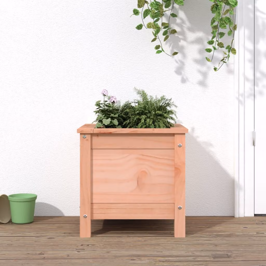 Fioriera da giardino vidaXL in legno di Douglas marrone L/P/H: 40 x 40 x 39 cm