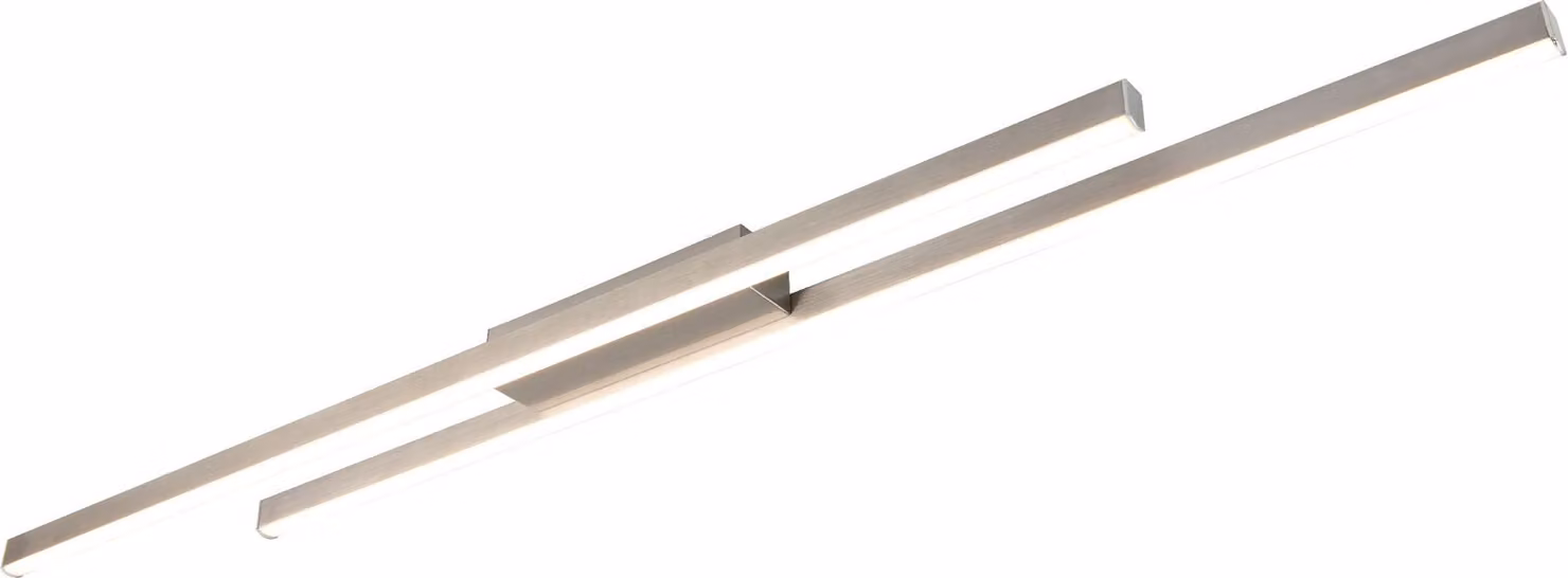 Reality Lampade Lampada da soffitto ODIO BHT 110x5x8,50 cm argento Lampada da soffitto