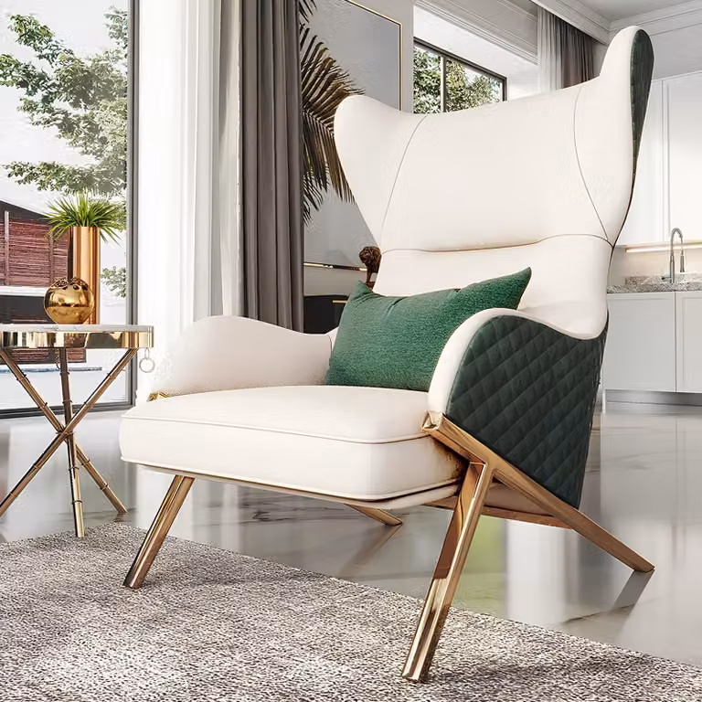 Design Sessel Metall Lounge Club 2x Set Garnitur Stuhl Stühle Relax Gruppe