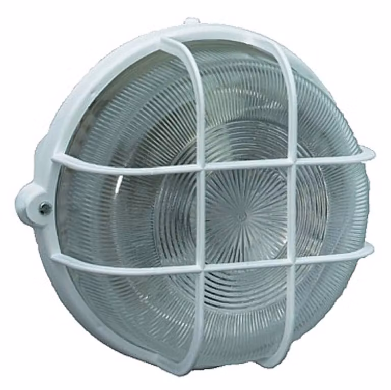 Lampada rotonda Brennenstuhl Color IP44 100 W bianca, 1270720
