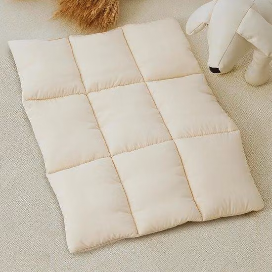 Cuccia per cani, accessorio per animali domestici, cuscino termico traspirante per cani e gatti di piccola taglia (beige)