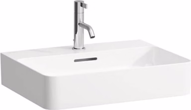LAUFEN VAL lavabo à poser, 1 trou pour robinet, avec trop-plein, US fermé 550x420mm, H8162820001041, H8162820001041