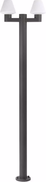MISTU 2L Lampione grigio scuro