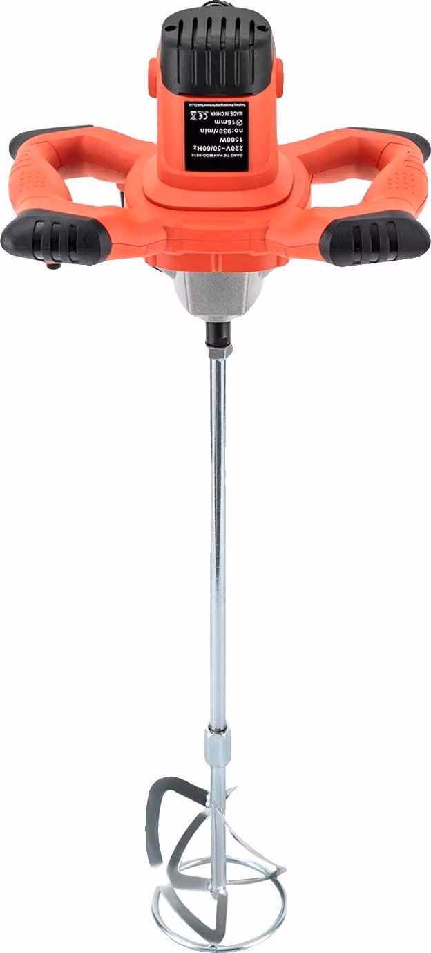 Miscelatore di colori e fanghi, alte prestazioni, design ergonomico, rosso