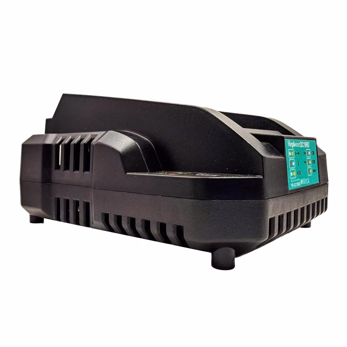 Mini caricabatterie compatibile con la serie Makita LXT da 14,4 V - 18 V