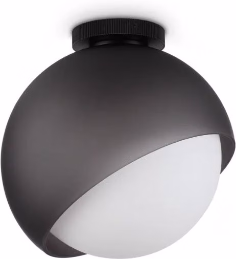 Plafoniera Bloom E27 Finitura Nero Dimmerabile Ideal Lux
