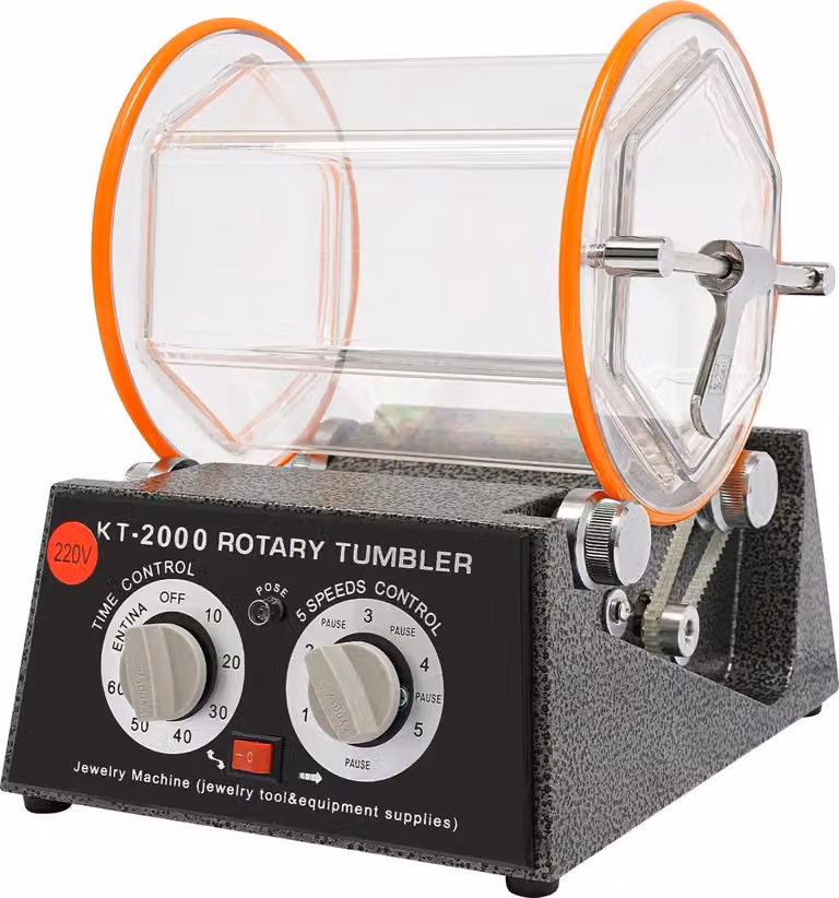Tamburo rotante, potenza 150W, velocità fino a 3000 giri/min, timer 60 minuti, nero