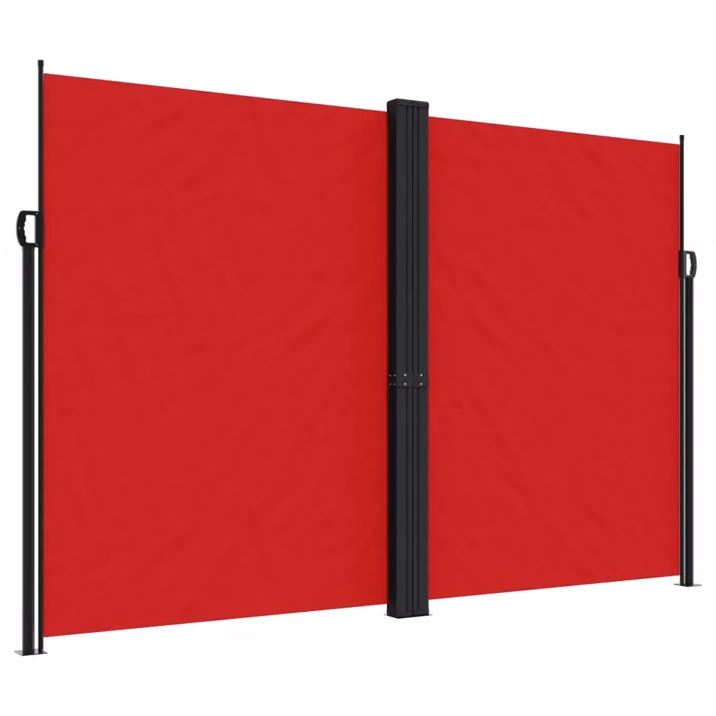 Tenda da sole laterale retrattile DESIGN IN rossa in poliestere e alluminio L: 1200 cm, H: 220 cm – 2