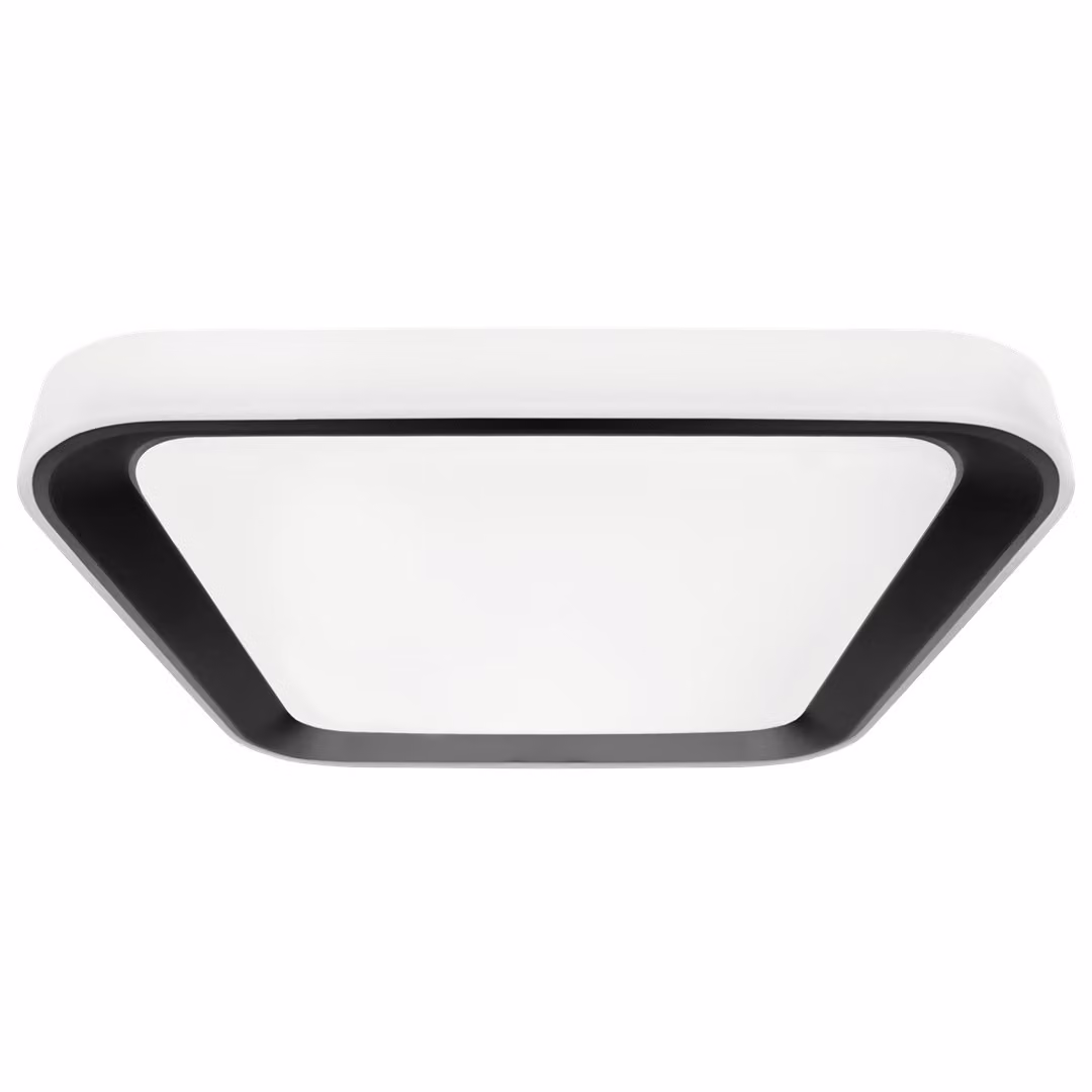 Plafond a LED nero 50x50cm QUADRO Milagro 7932