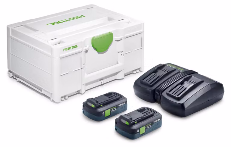 Festool Set energetico SYS 18V 2xTBX4/TCL6DUO | 578819