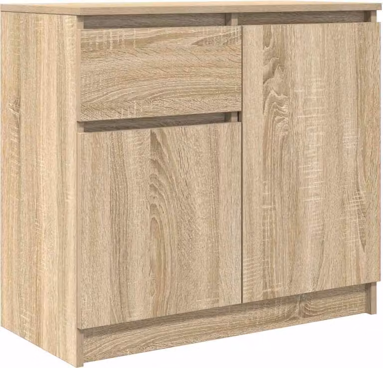 Credenza con Cassetto Rovere Sonoma 71x35x65 cm in Truciolato