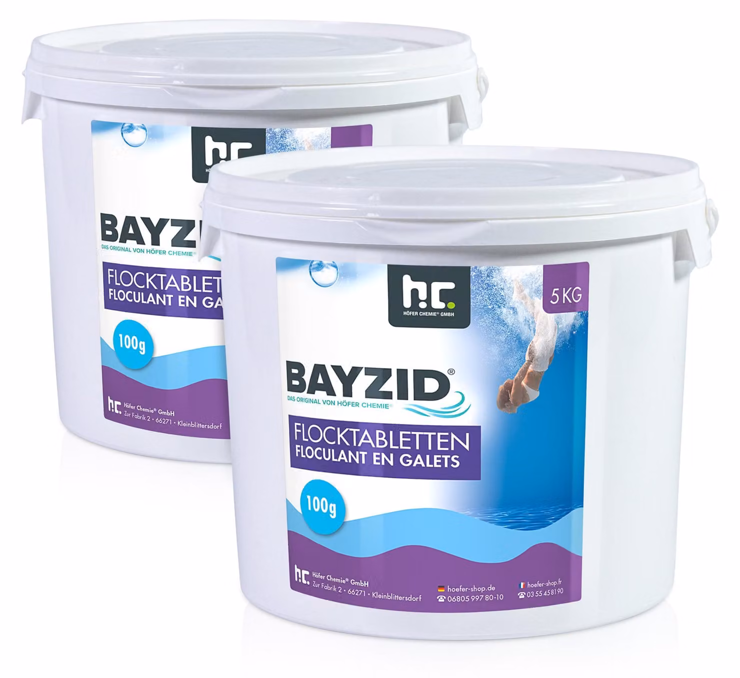 2 compresse Flocc da 5 kg