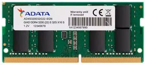 ADATA DDR4 SO-DIMM SO-DIMM 32GB CL22 AD4S320032G22-SGN