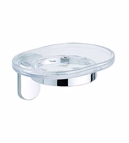 Metaform Porta Sapone da Parete - Cromo - 120x105x65 mm