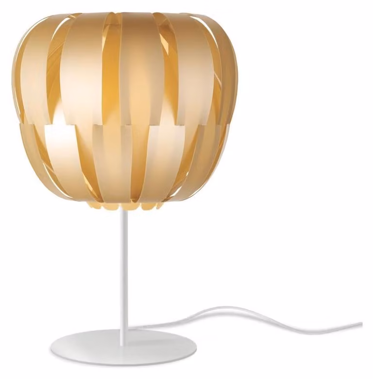 Lampada Da Scrivania Moderna Queen Polilux ® New Gold E Metallo 1 Luce E14