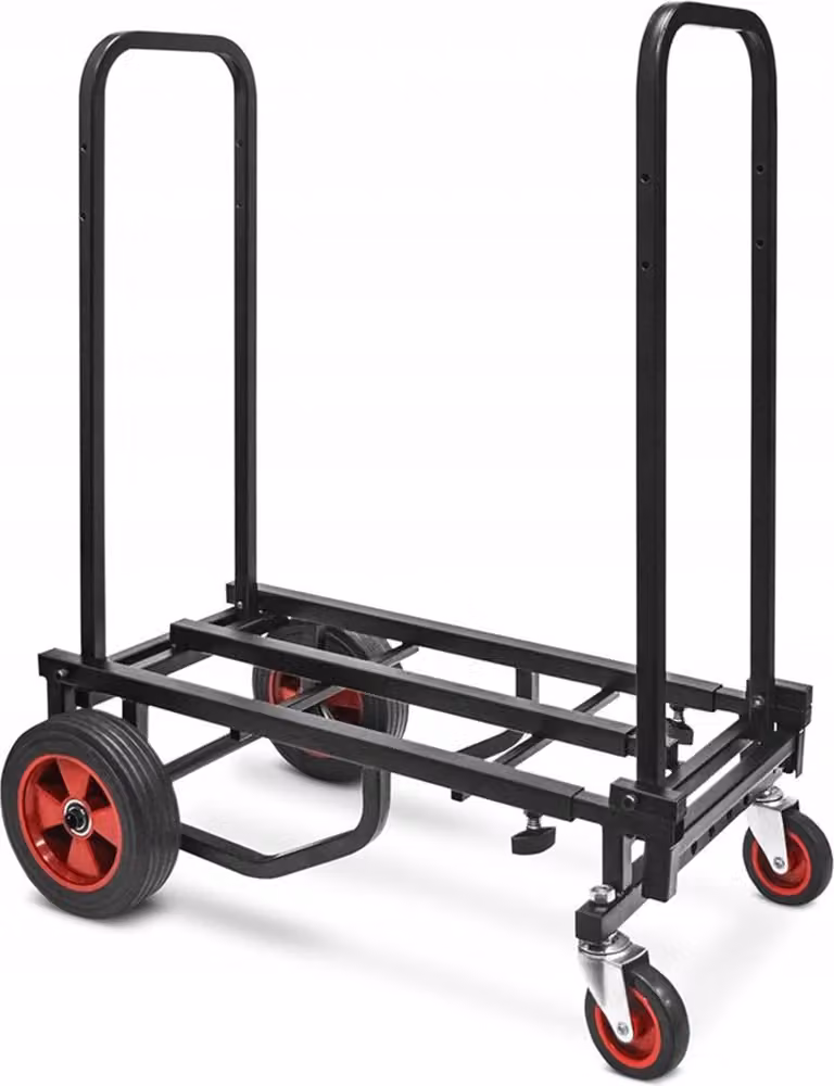 Carrello a piattaforma Pyle - carrello da trasporto, carrello manuale pieghevole - carrello da trasporto pieghevole, carrello ausiliario per il trasporto, carrello per pacchi, fino a 136 kg, stoccaggio, consegna