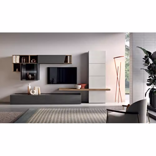Parete attrezzata contemporanea LK34 Spar