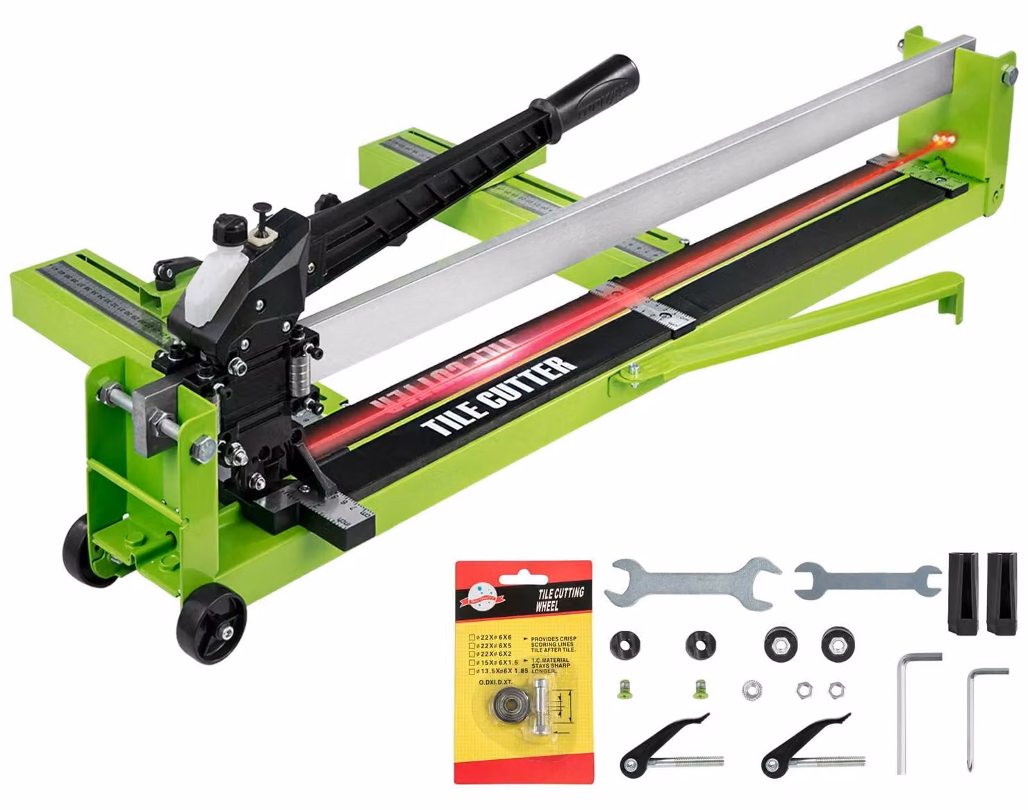 Macchina manuale per tagliare piastrelle VEVOR, lunghezza di taglio 1000 mm, con