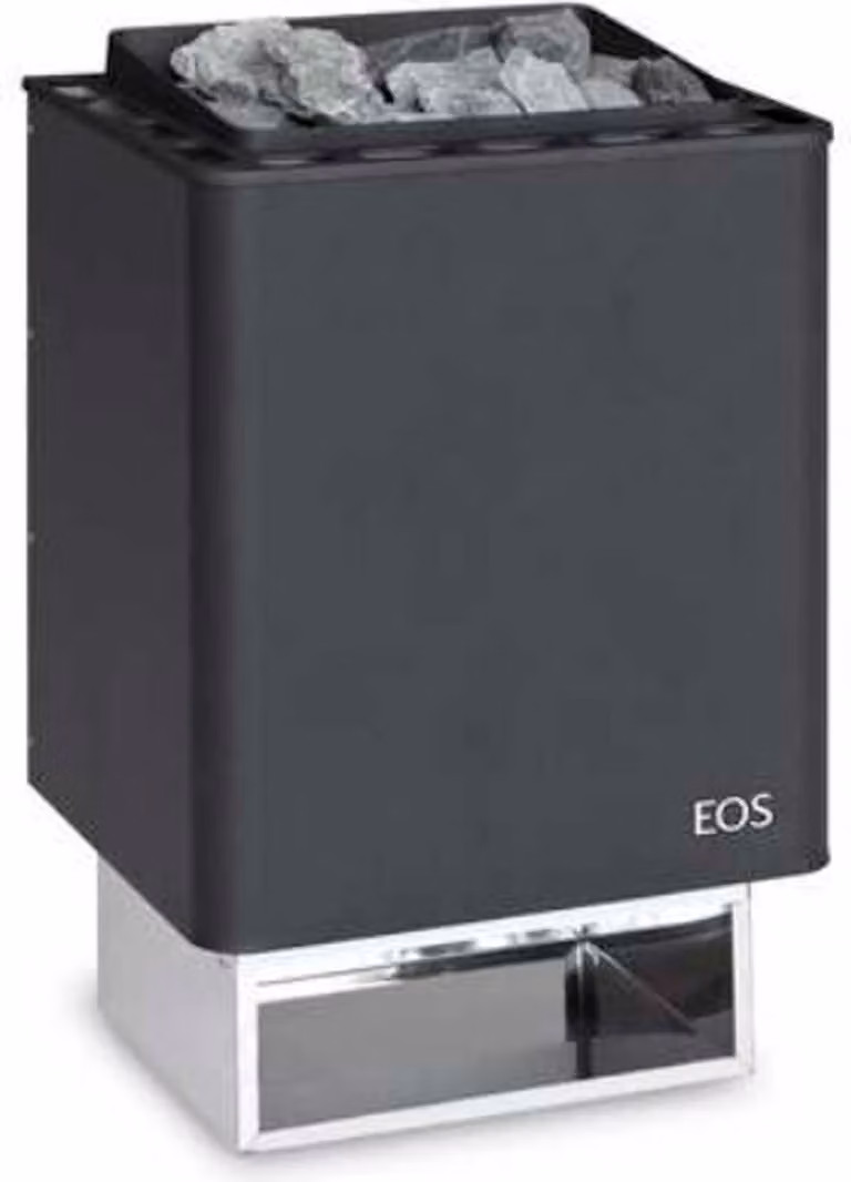 Stufa per sauna EOS Thermat W antracite | richiede un sistema di controllo separato | 9,0 kW