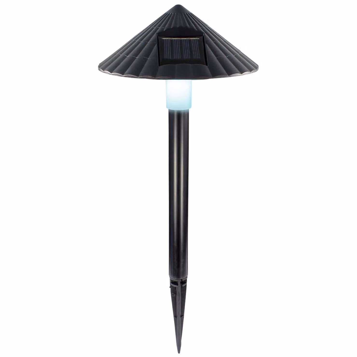 Lampada da giardino a LED solare 15x15x38 cm ED-247650