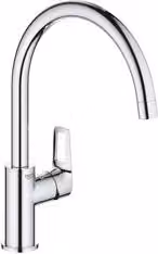 Miscelatore lavello monocomando Grohe Start Loop Cromo starlight