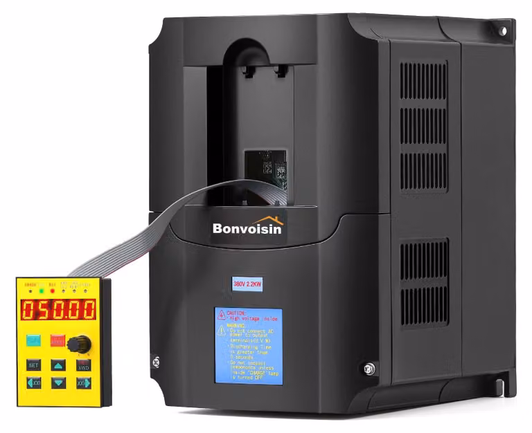 Inverter di frequenza variabile, 2,2 kW, 380 V, con cavo di prolunga