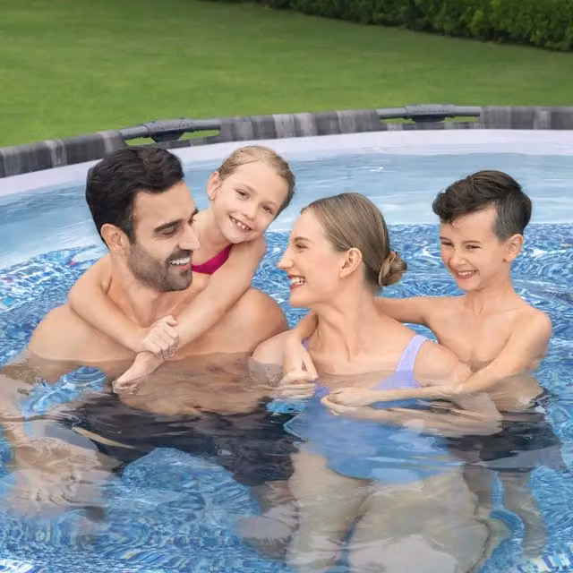 Bestway Set Piscina Rotonda Steel Pro MAX 427x107 cm 3202566