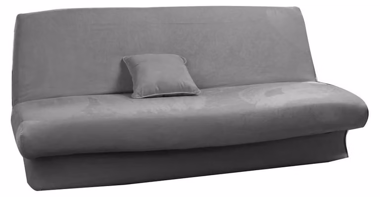 Copertura estensibile per divano letto, colore nero