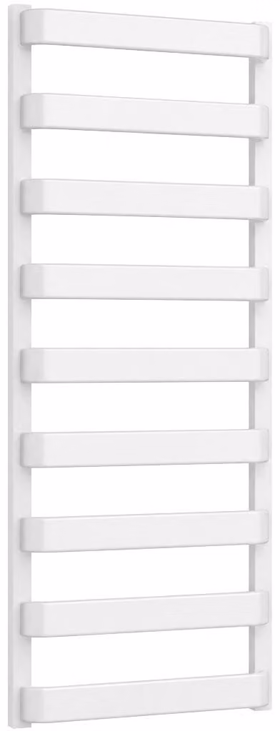 Radiatore da bagno Adriano - attacco laterale - 520 W - bianco lucido - 1200x500 mm