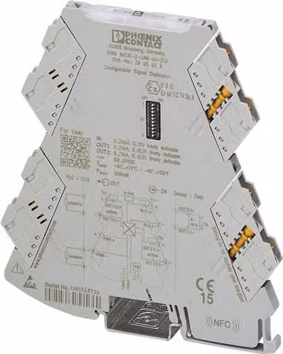 Phoenix Contact Raddoppiatore di segnale a 4 vie MINI MCR-2-UNI-UI-2UI-PT 2905028 1 pz
