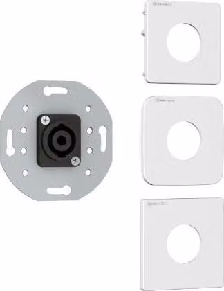 Kindermann 7456000413 Speakon nero