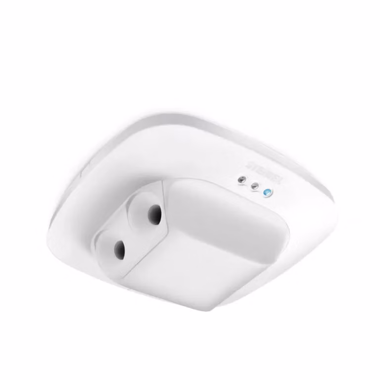 Rilevatore di presenza a ultrasuoni Steinel, da incasso a soffitto, IP20, campo d'azione a 360° max: 20 x 3 m (60 m²) 079598