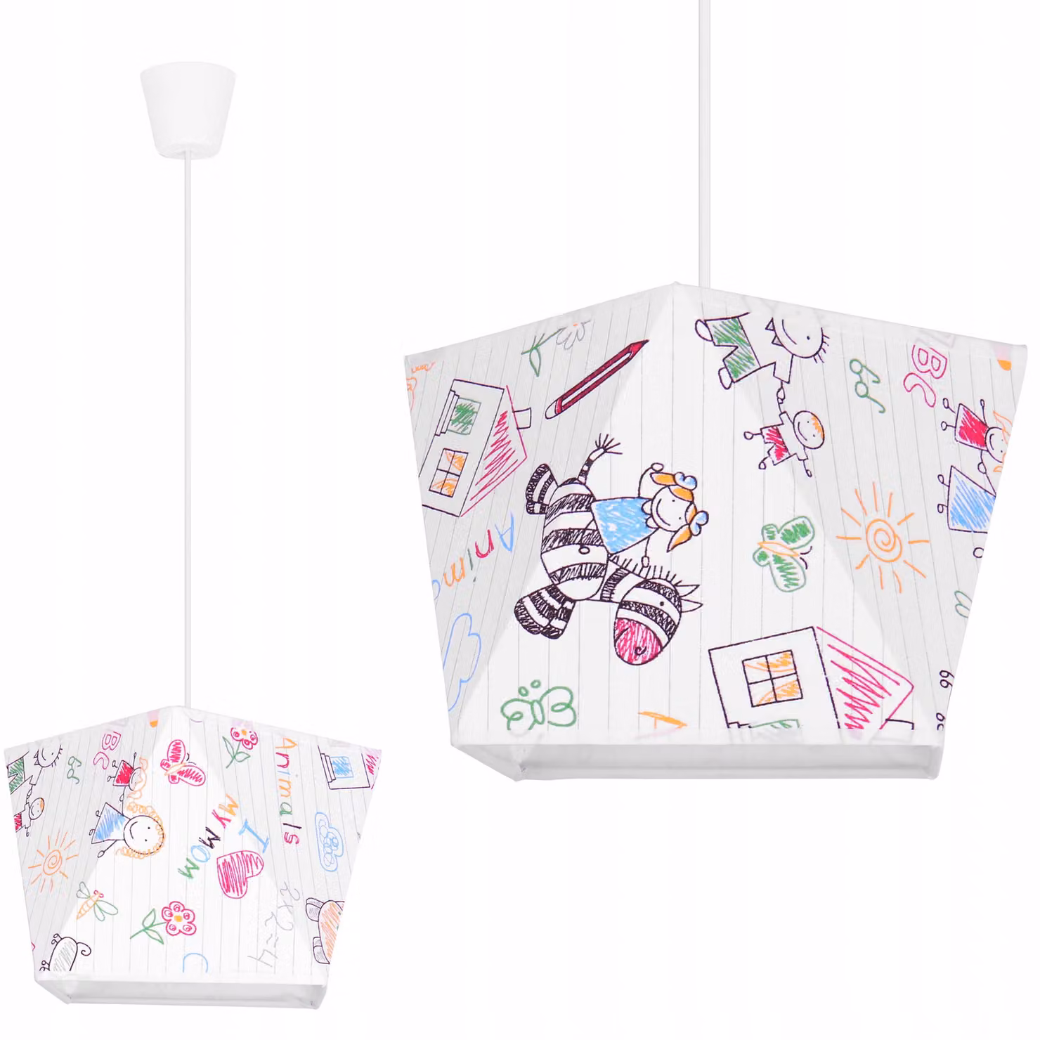 Lampada da soffitto a sospensione Lampadario Paralume per lampada per bambini