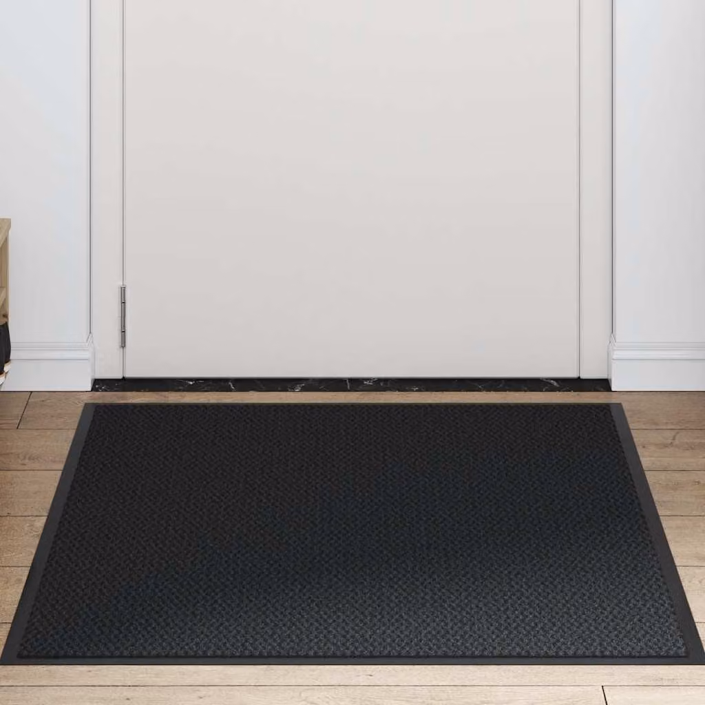 vidaXL Zerbino Nero 90x150 cm