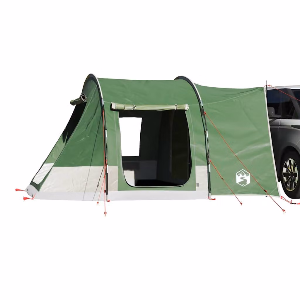Tenda da campeggio per auto vidaXL per 2 persone, impermeabile, verde in poliestere