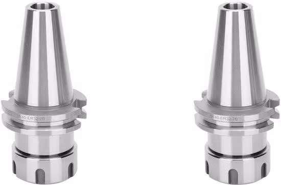 Mandrino portautensili CNC SK40-ER32-70 con lunghezza filettatura da 3 a 20 mm e durezza 58±2 HRC