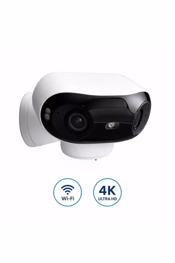 Reolink Argus B740X (Argus 4 Pro) Telecamera IP WiFi 6 4K a Batteria, Visione Panoramica 180°, ColorX Visione Notturna a Colori, Rilevamento AI, Senso