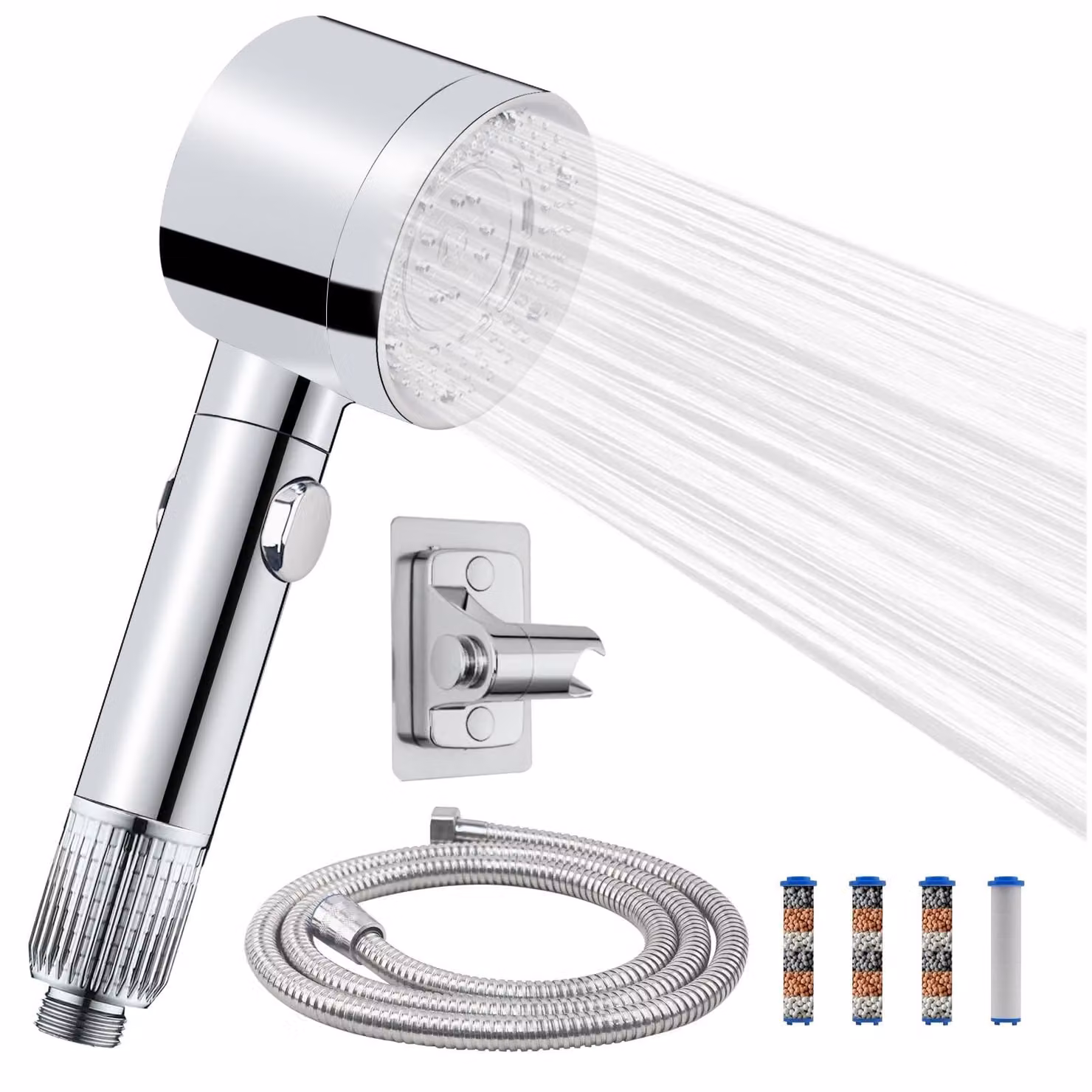 Solidchoice - Doccia, modello allungato per un flusso d'acqua ottimale