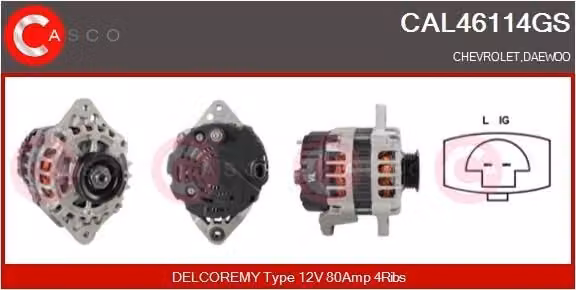 Alternatore 80A