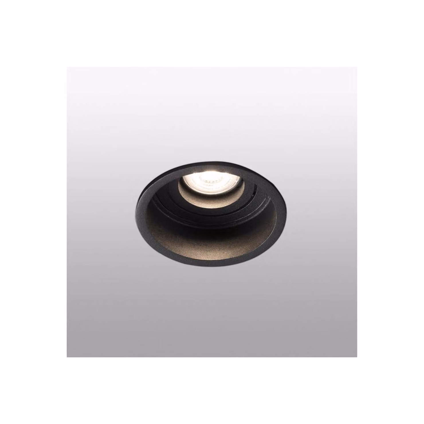 Downlight Hyde Round GU10 nero