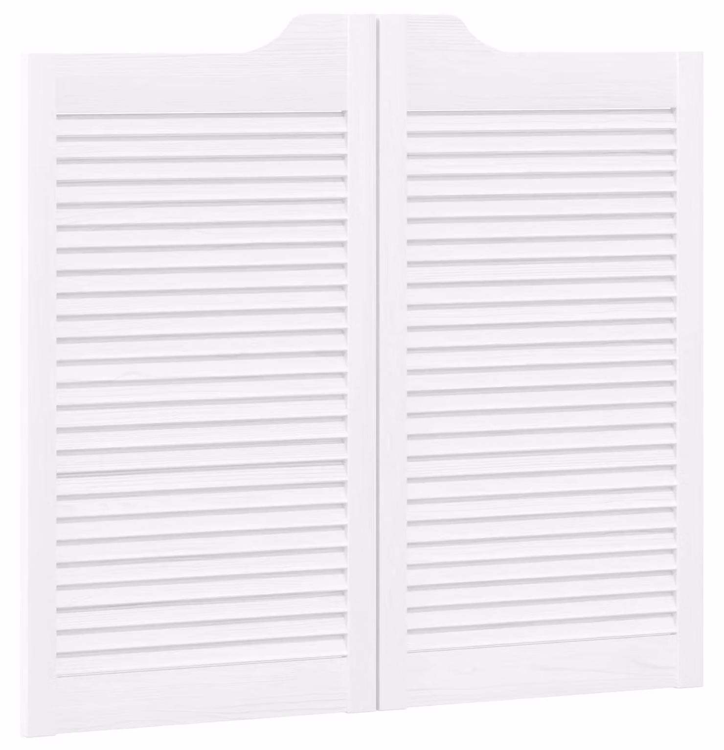 Porte Swing Bianco 90 x 50 cm Legno Massello di Pino