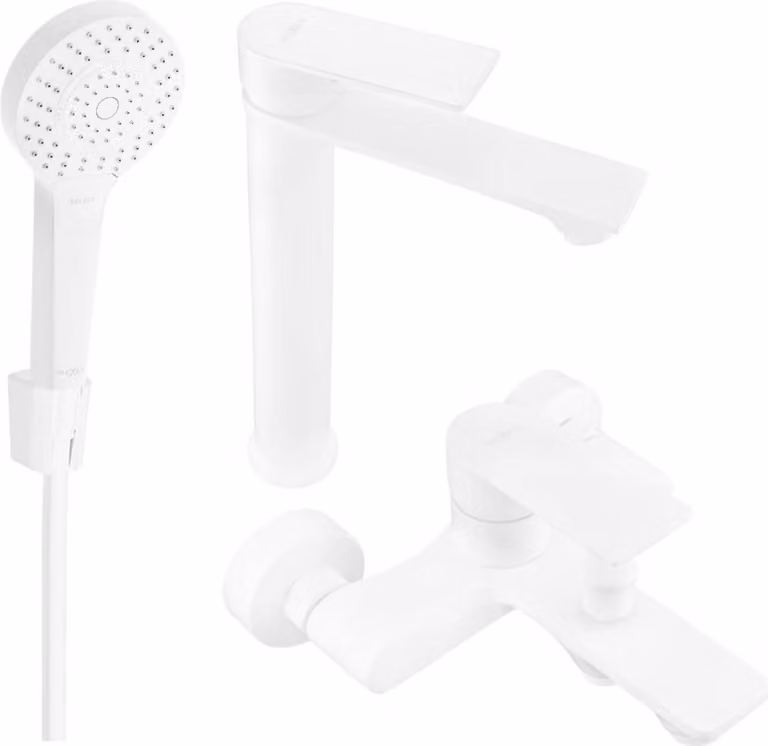 Mexen Royo R05 set da bagno, bianco - 72213R05-20