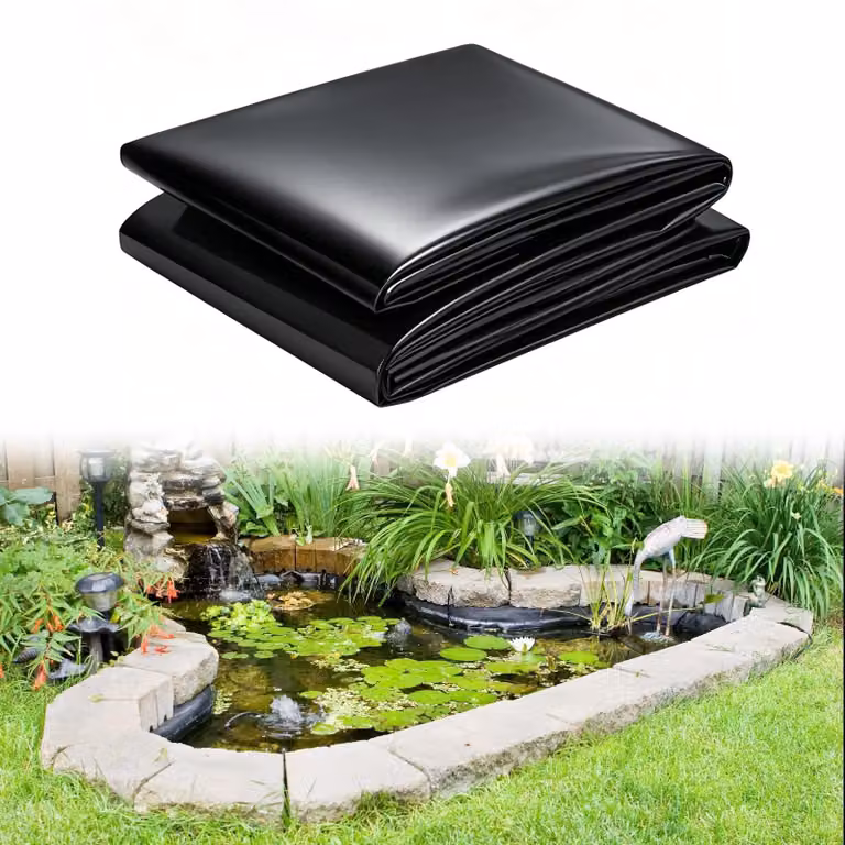 Tessuto in polietilene ad alta densità (HDPE), dimensioni 2 x 2 metri, per giardino e stagno