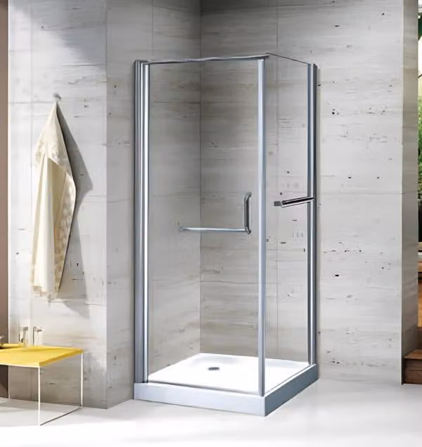 Komfortdusche Duschkabine Duschtür Duschabtrennung Dusche Glaskabine 100x100 cm