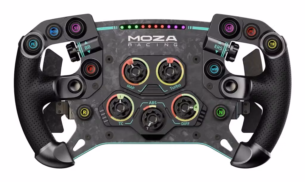 Volante simulatore di guida Moza Racing GS V2P GT Wheel nero RS056 – 2